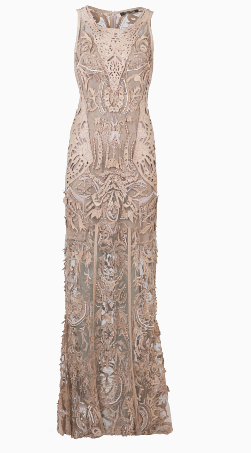 Roberto Cavalli Evening gown Unknown Beige