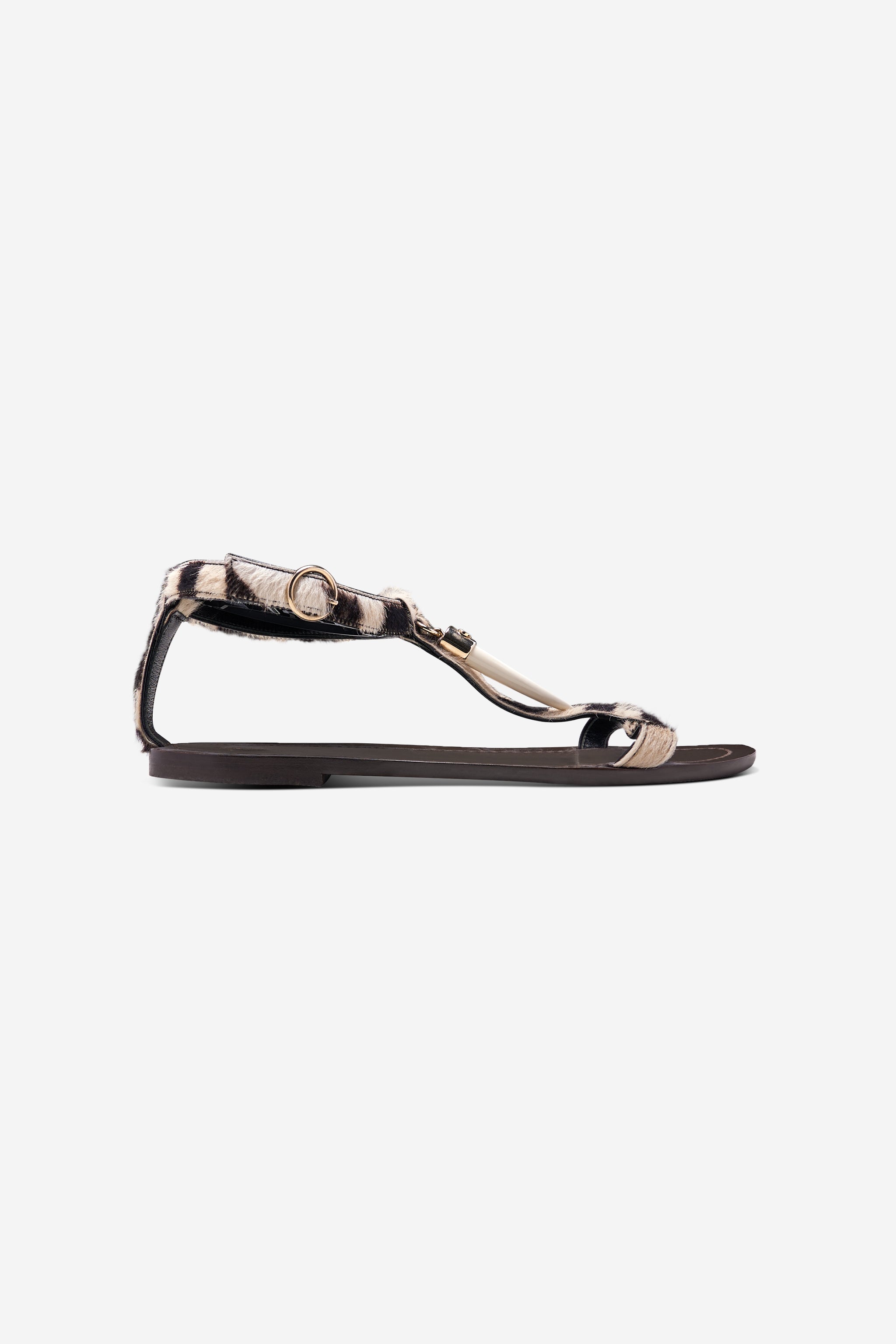 Sandales zèbre