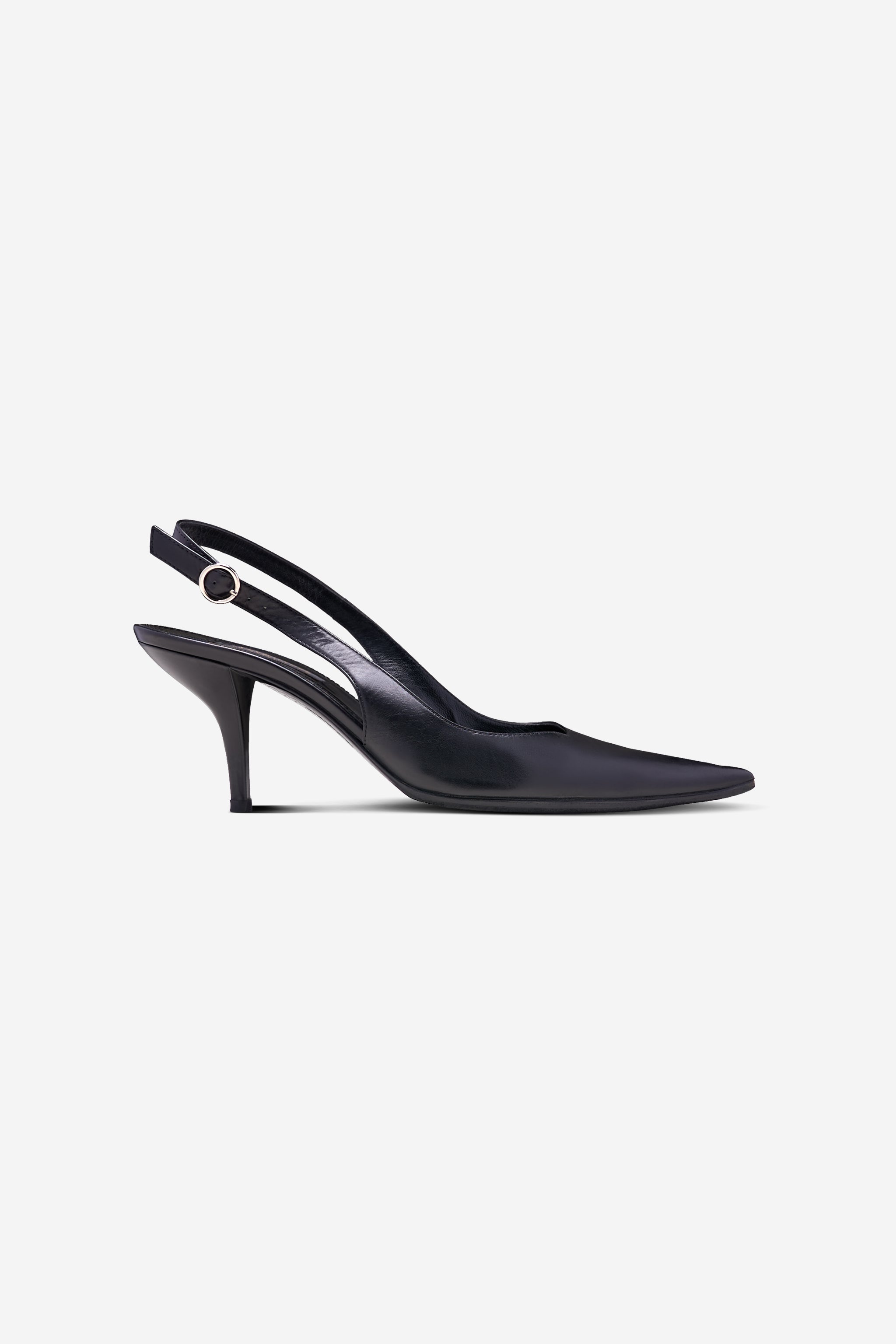 Escarpins en cuir noir