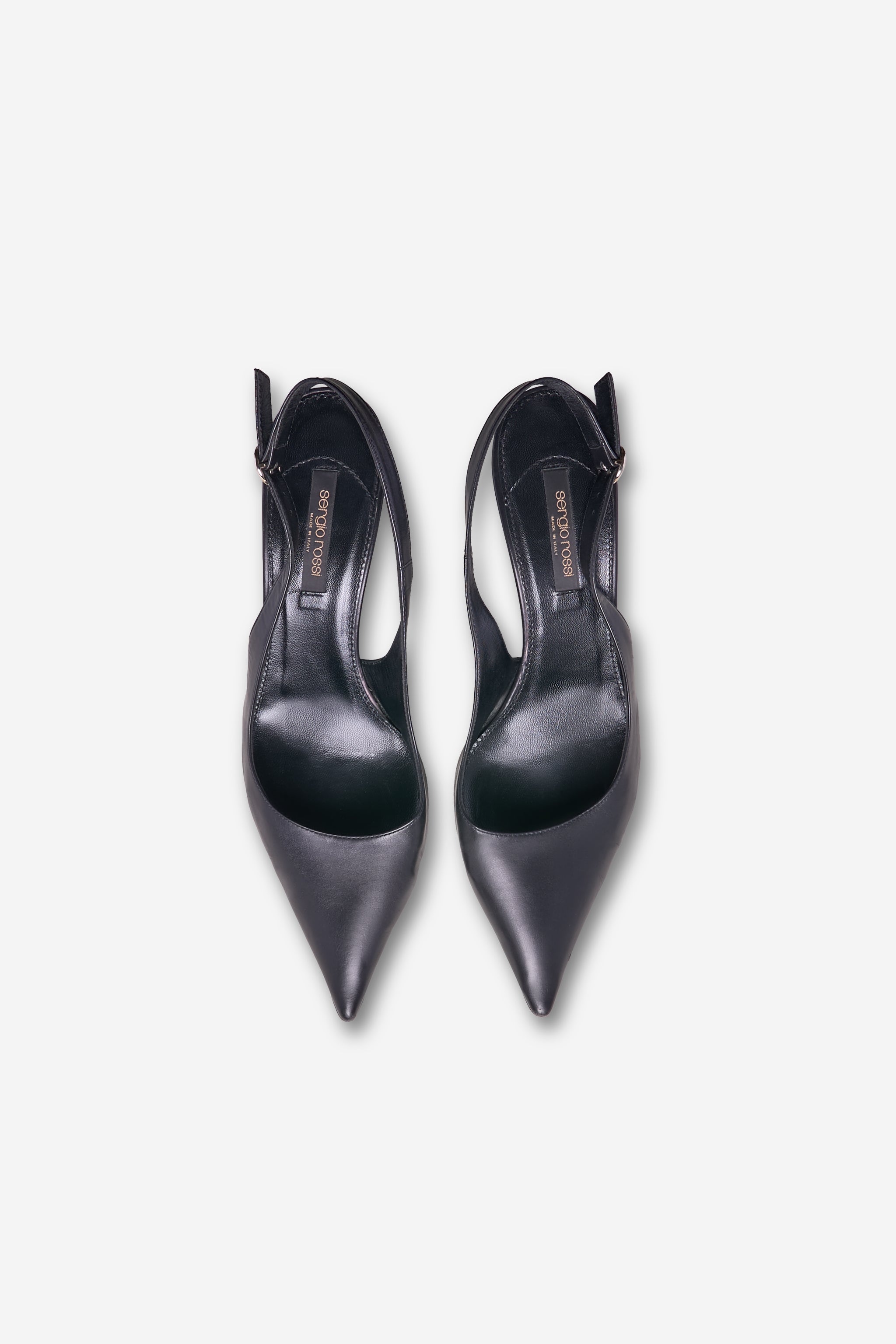 Escarpins en cuir noir