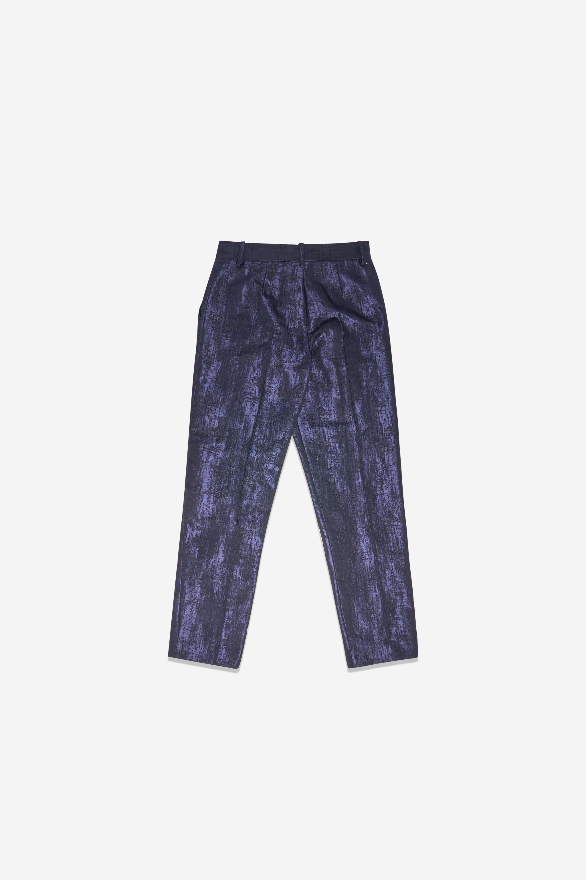 Pantalon bleu irisé Guy Laroche