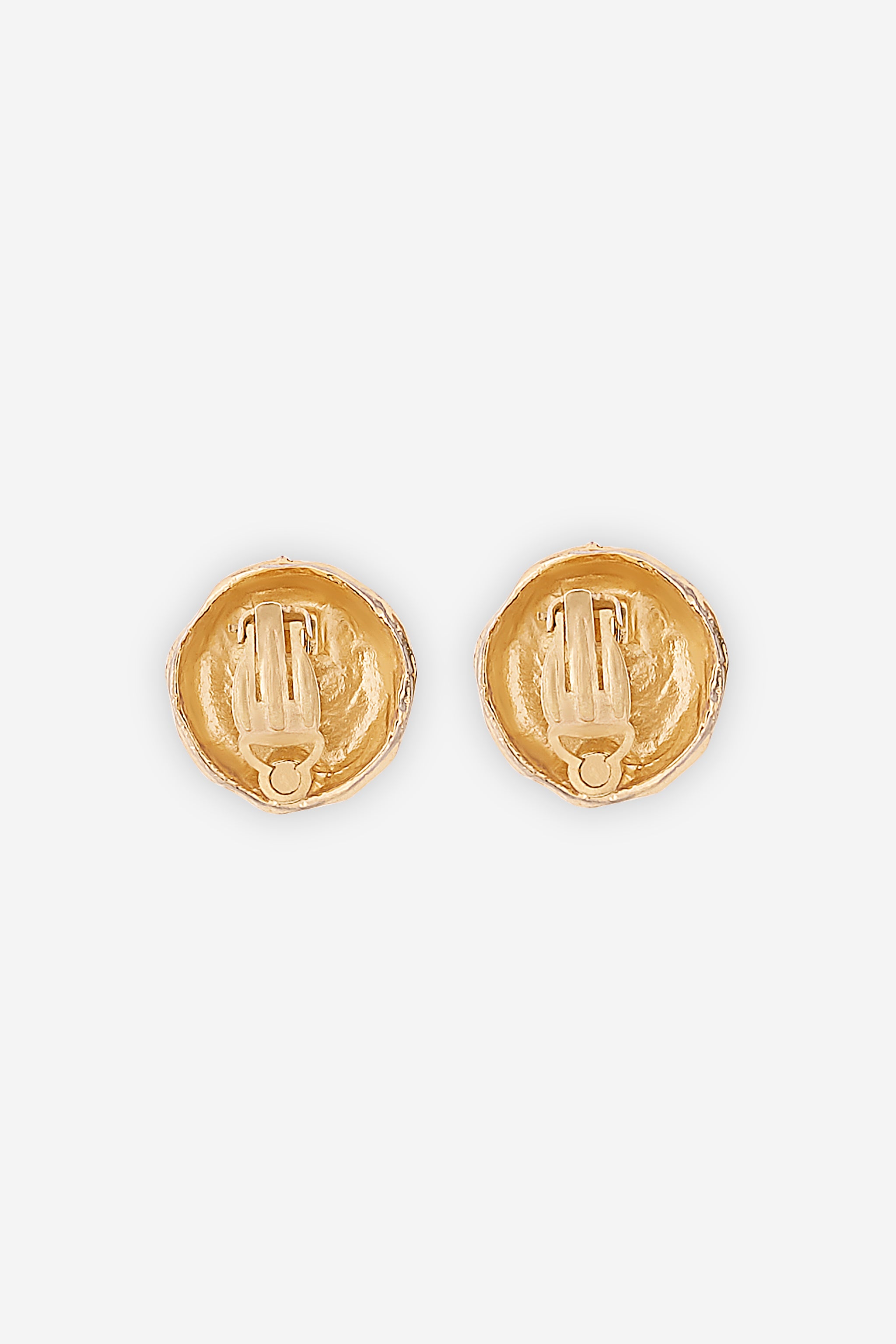 Clips bleus dorés