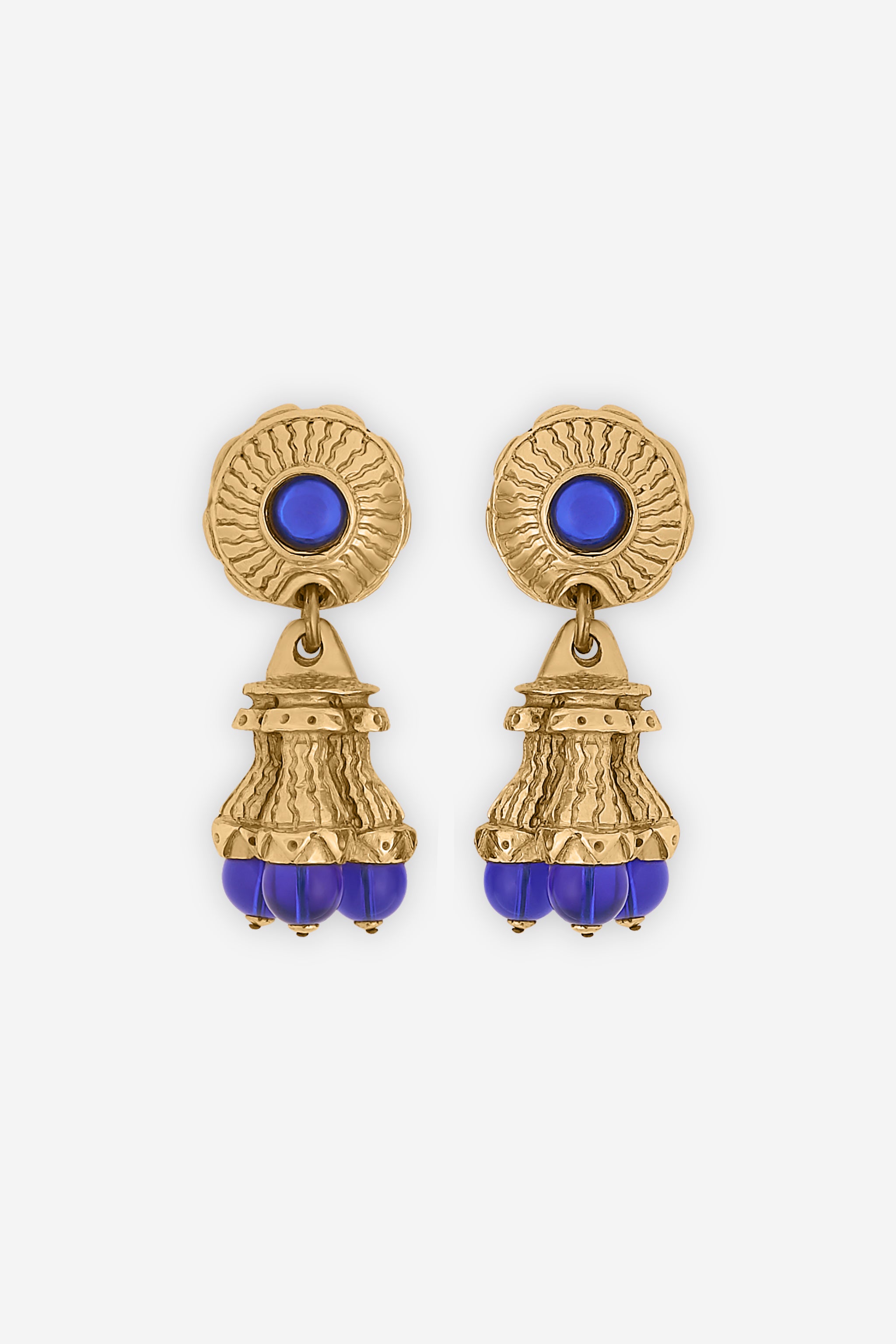 BO dorées et bleues