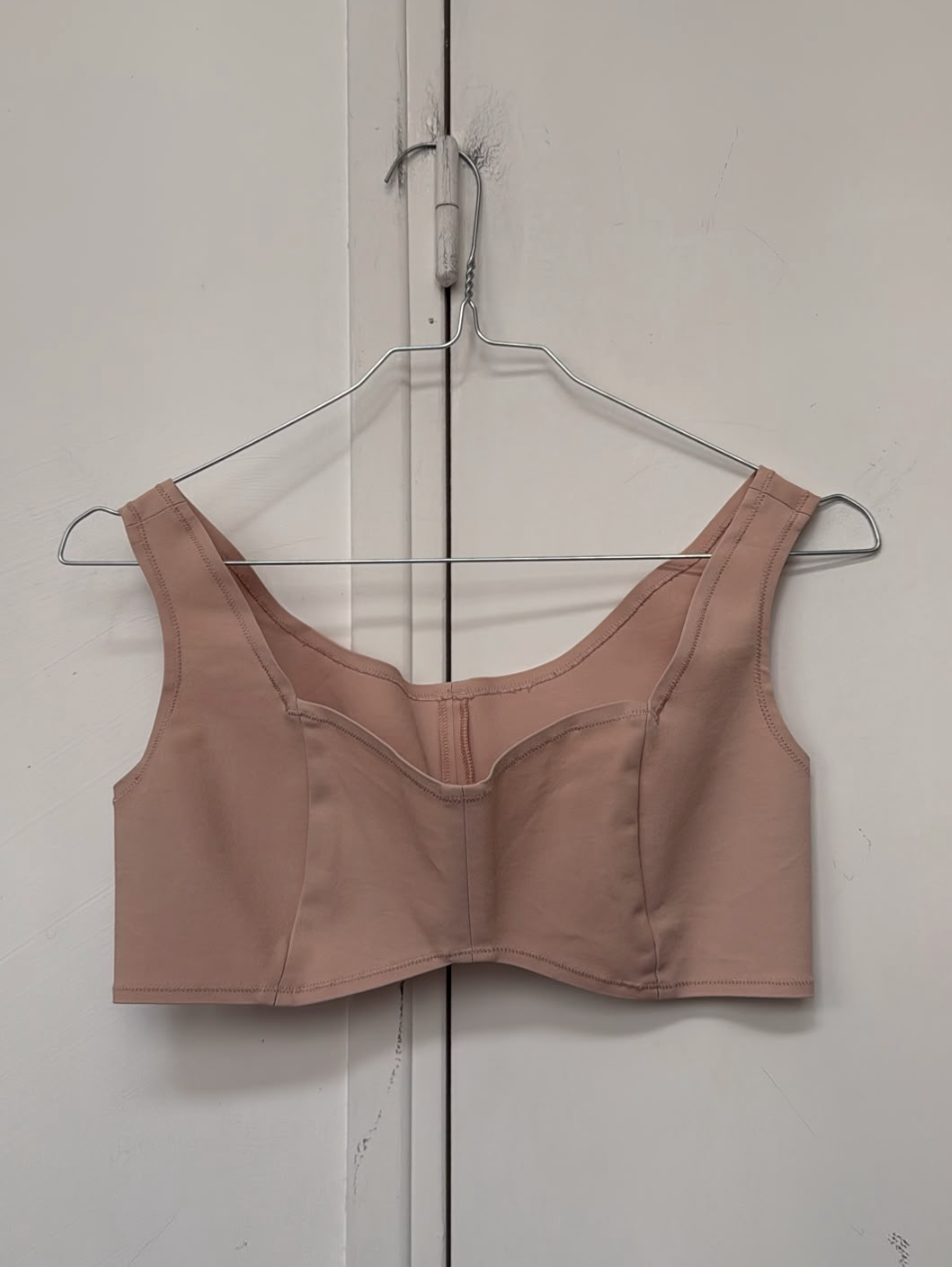 Dolce & Gabbana blush bustier top