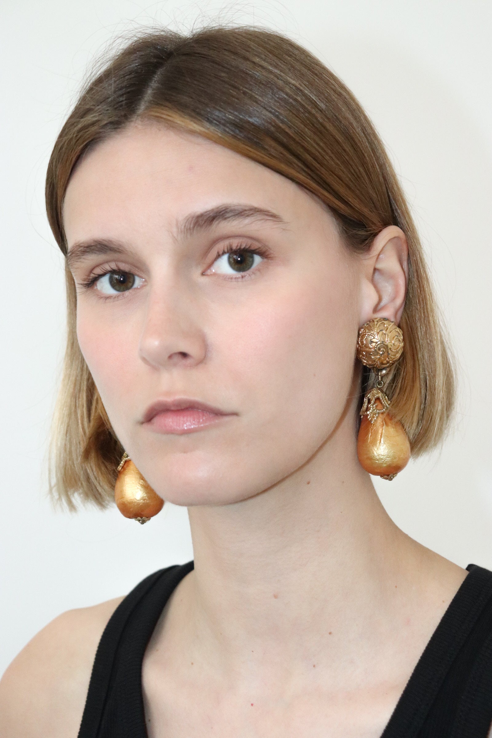 Clips pendants mordorés