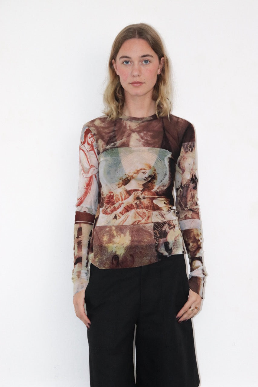 T-shirt en mesh