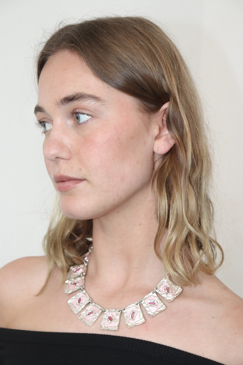Collier Dolce Vita rose
