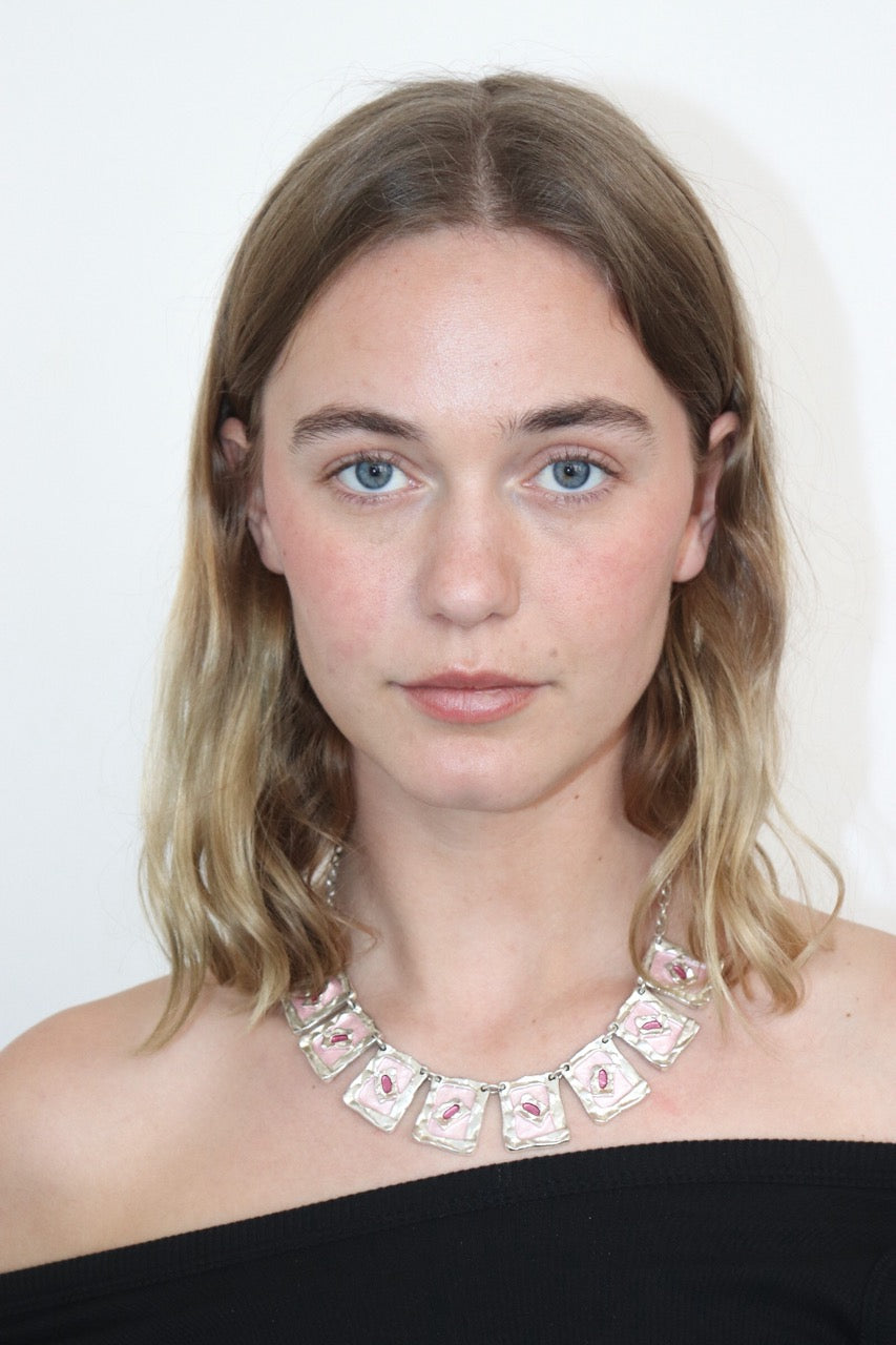 Collier Dolce Vita rose