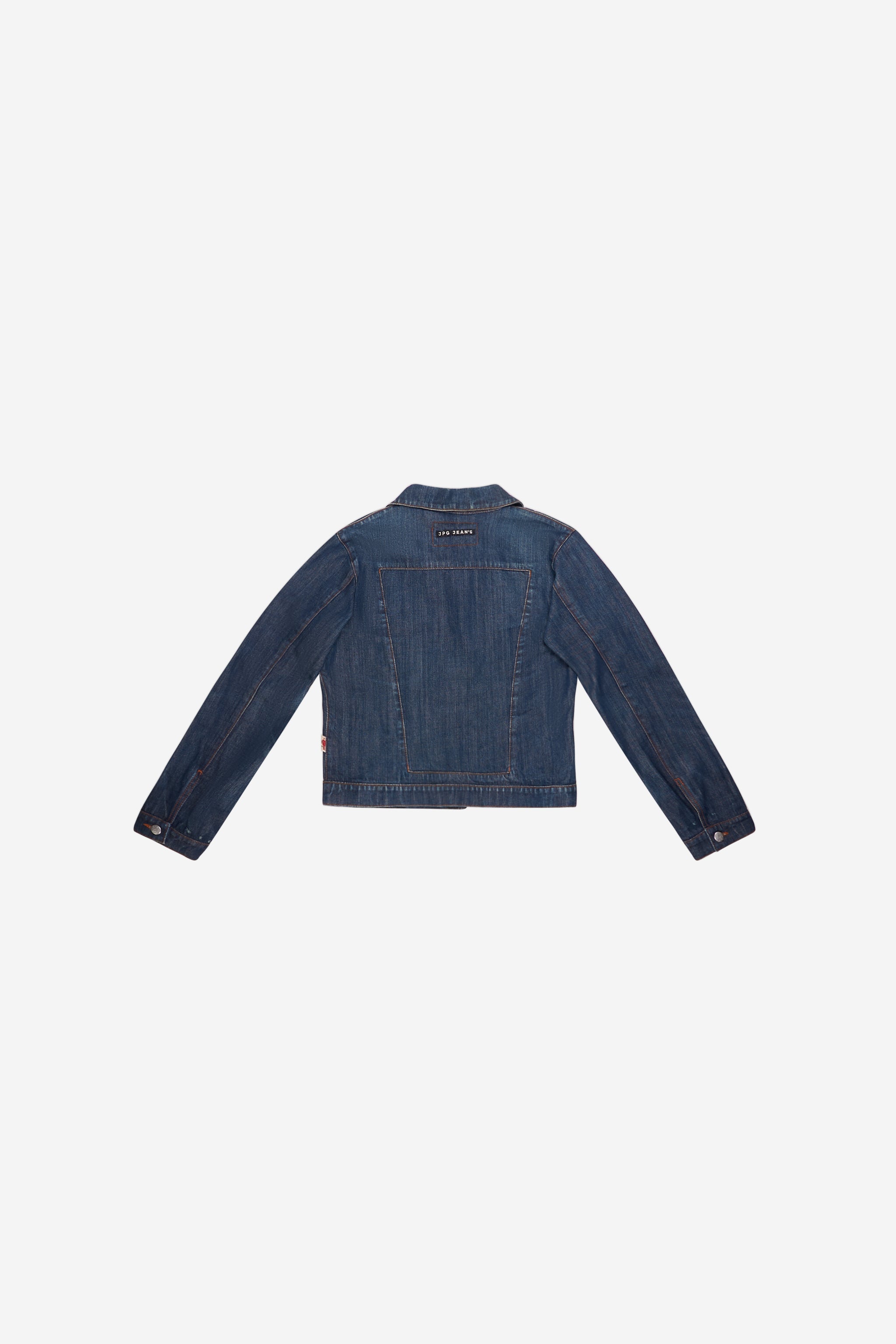 Veste en denim bleu