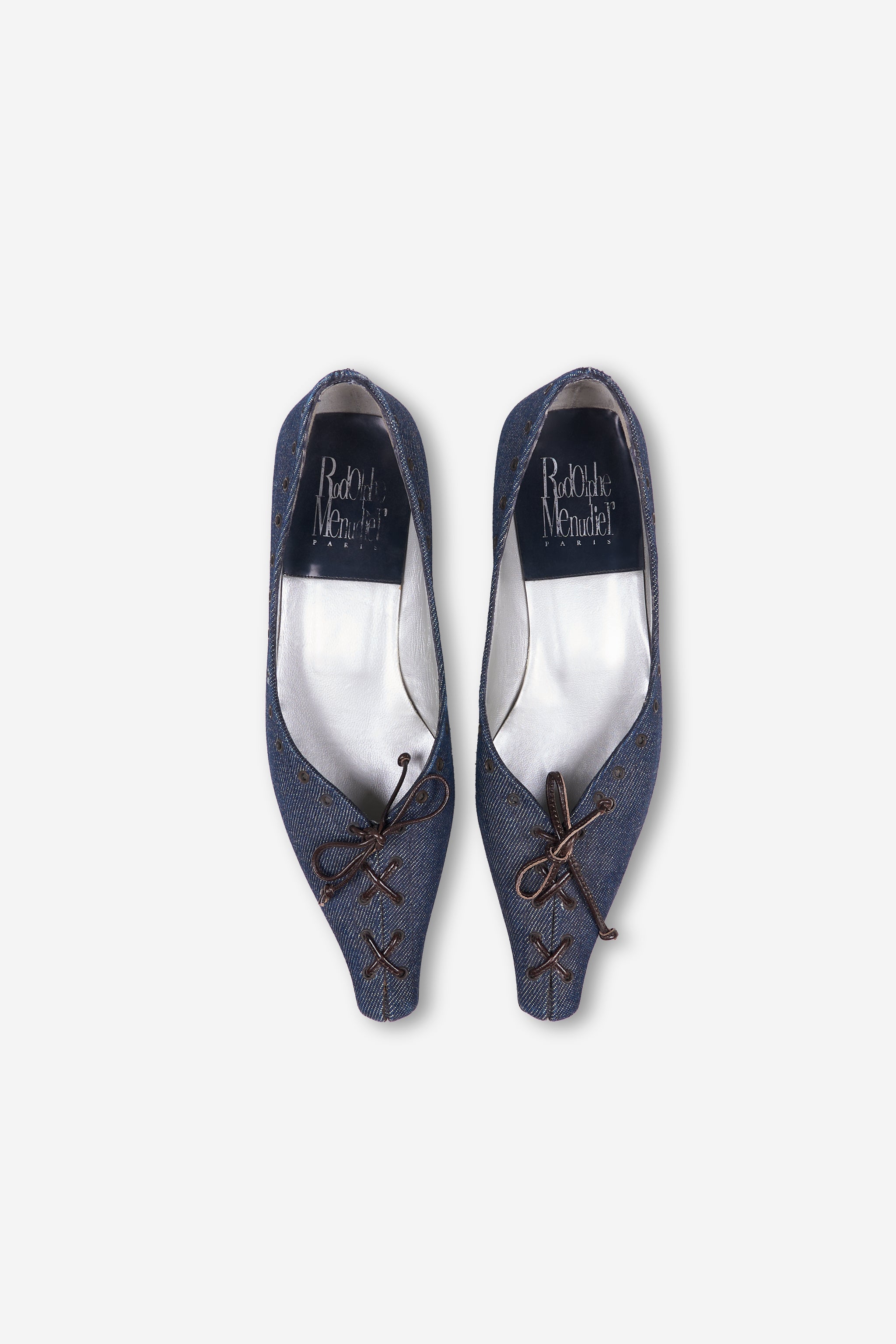 Ballerines en denim