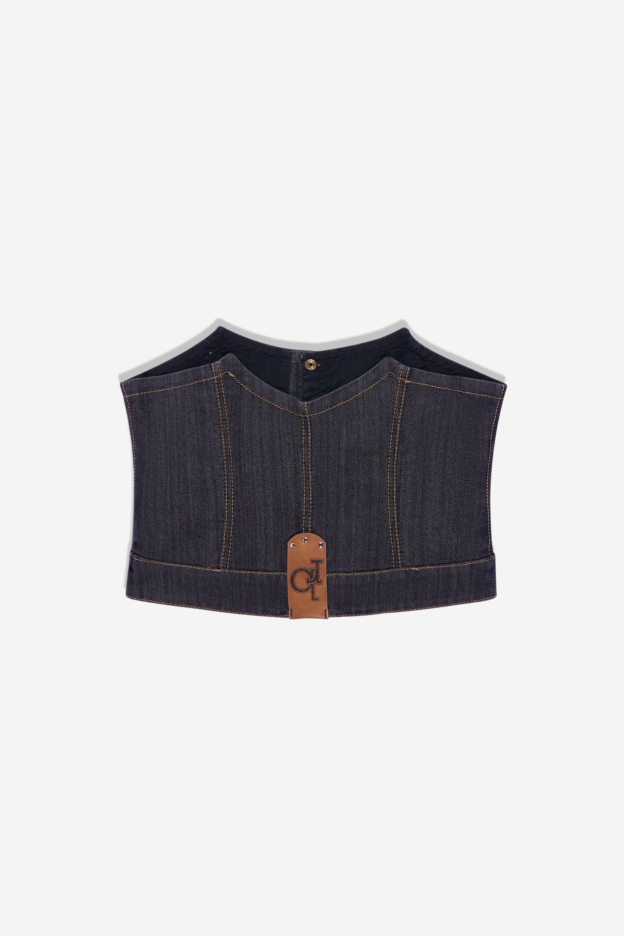 Bustier en denim