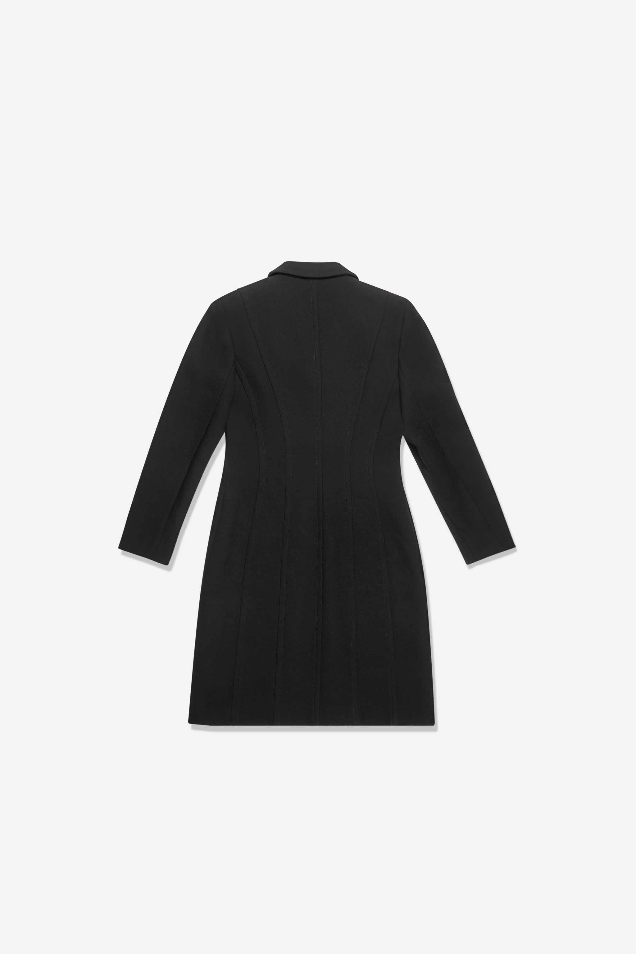 Veste noire boutons dorés