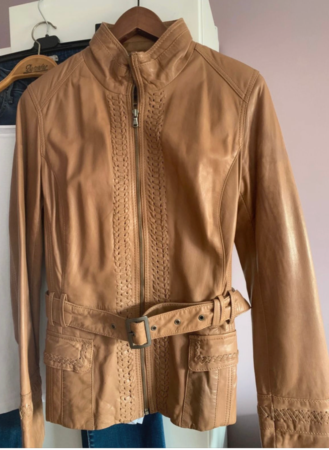 Veste en cuir Mac Douglas