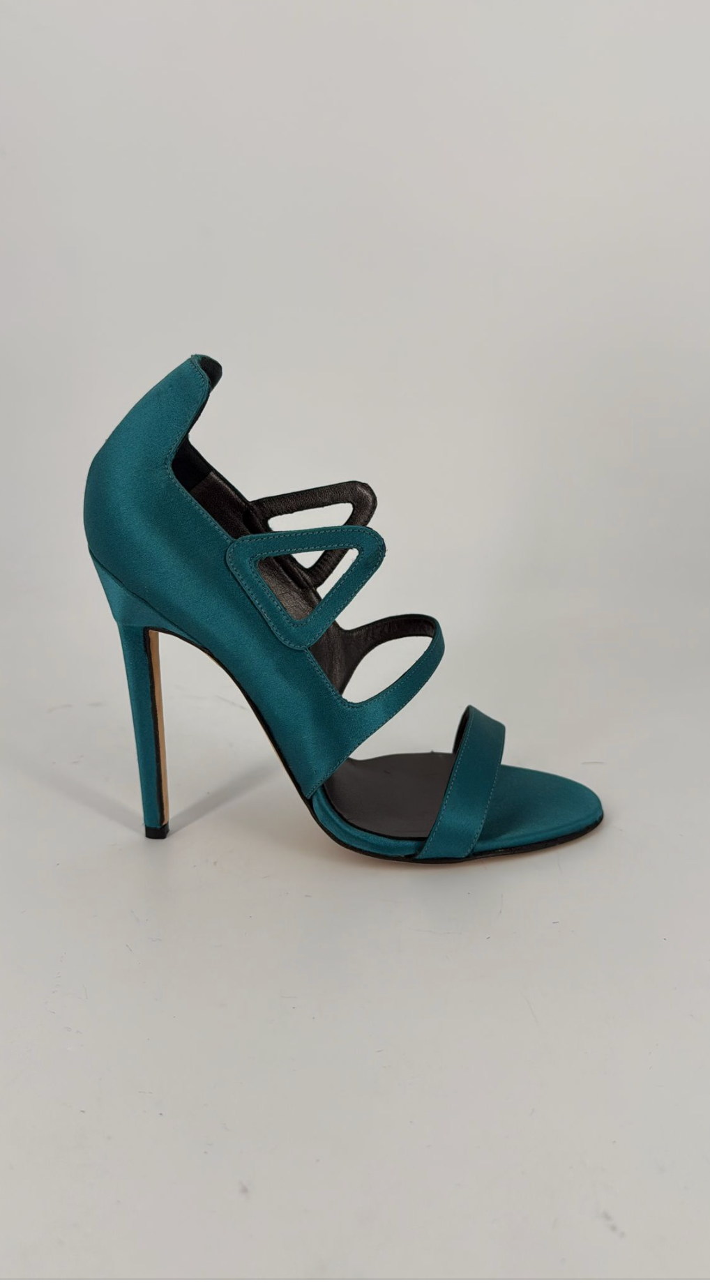 Escarpins turquoise Manolo Blahnik