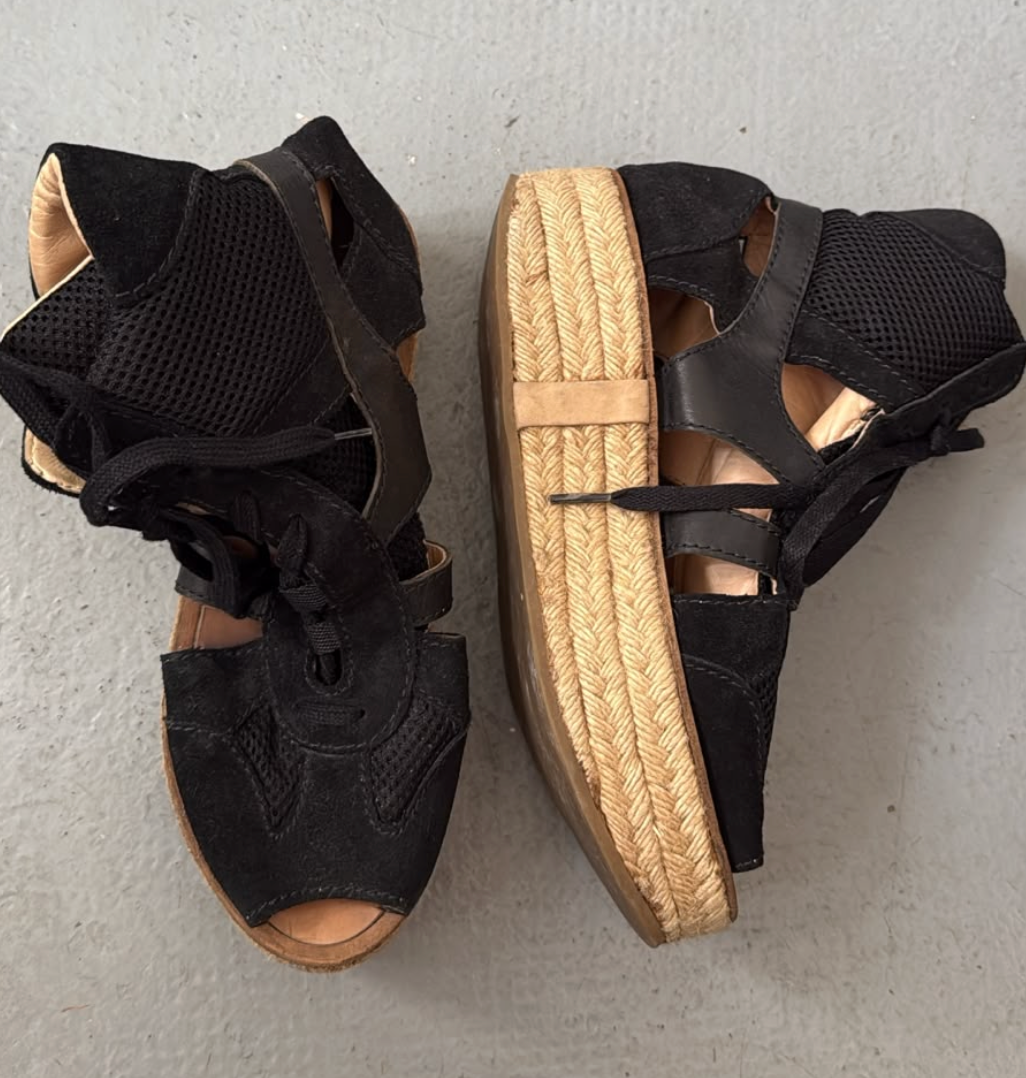 Sandales compensées Jean Paul Gaultier