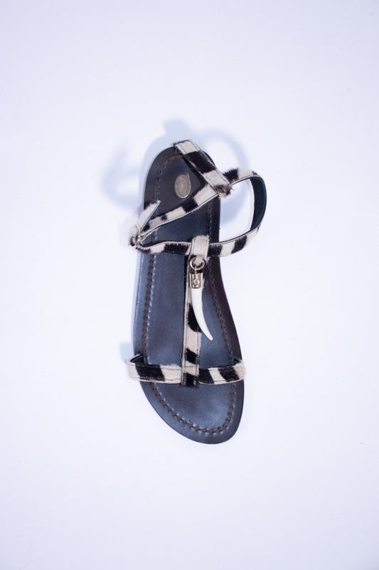 Zebra sandals