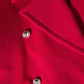 Red coat with gold buttons