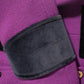 Veste violette et noire
