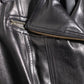 Black leather perfecto