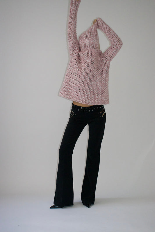Courrèges pink sweater
