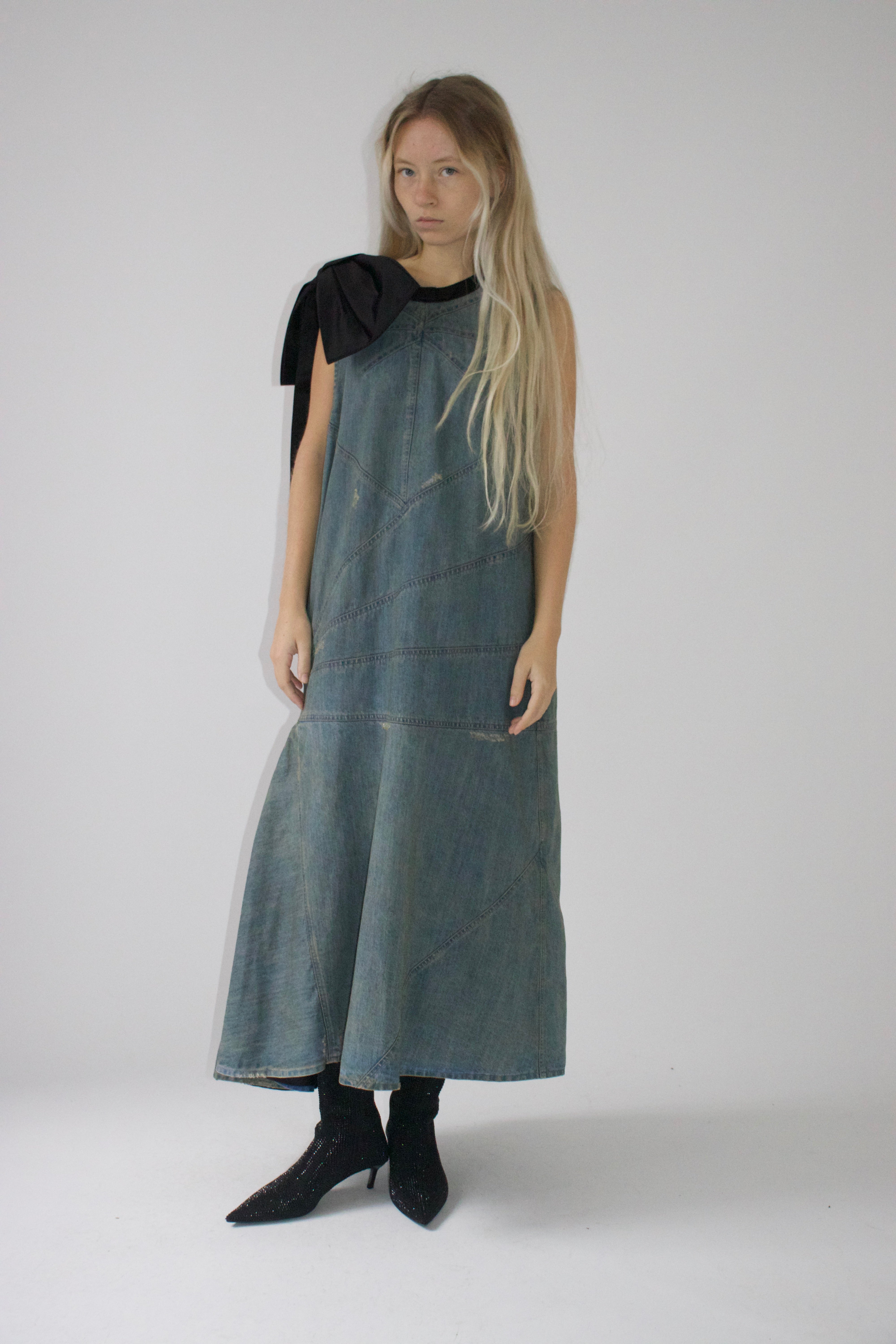 Robe en denim