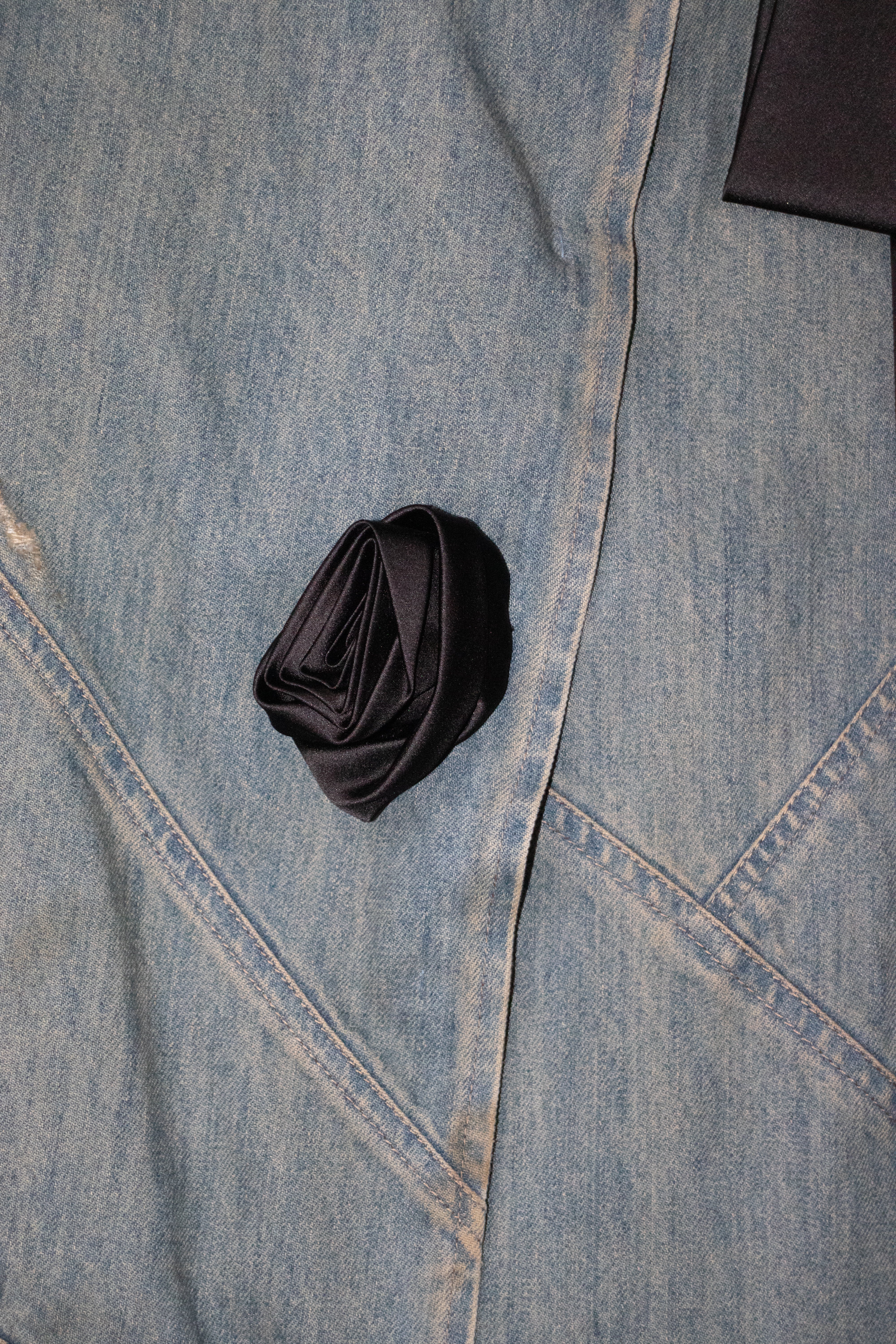 Robe en denim