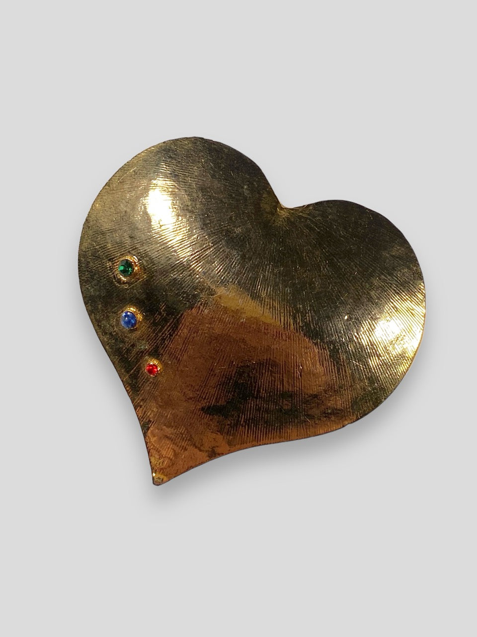 Heart brooch