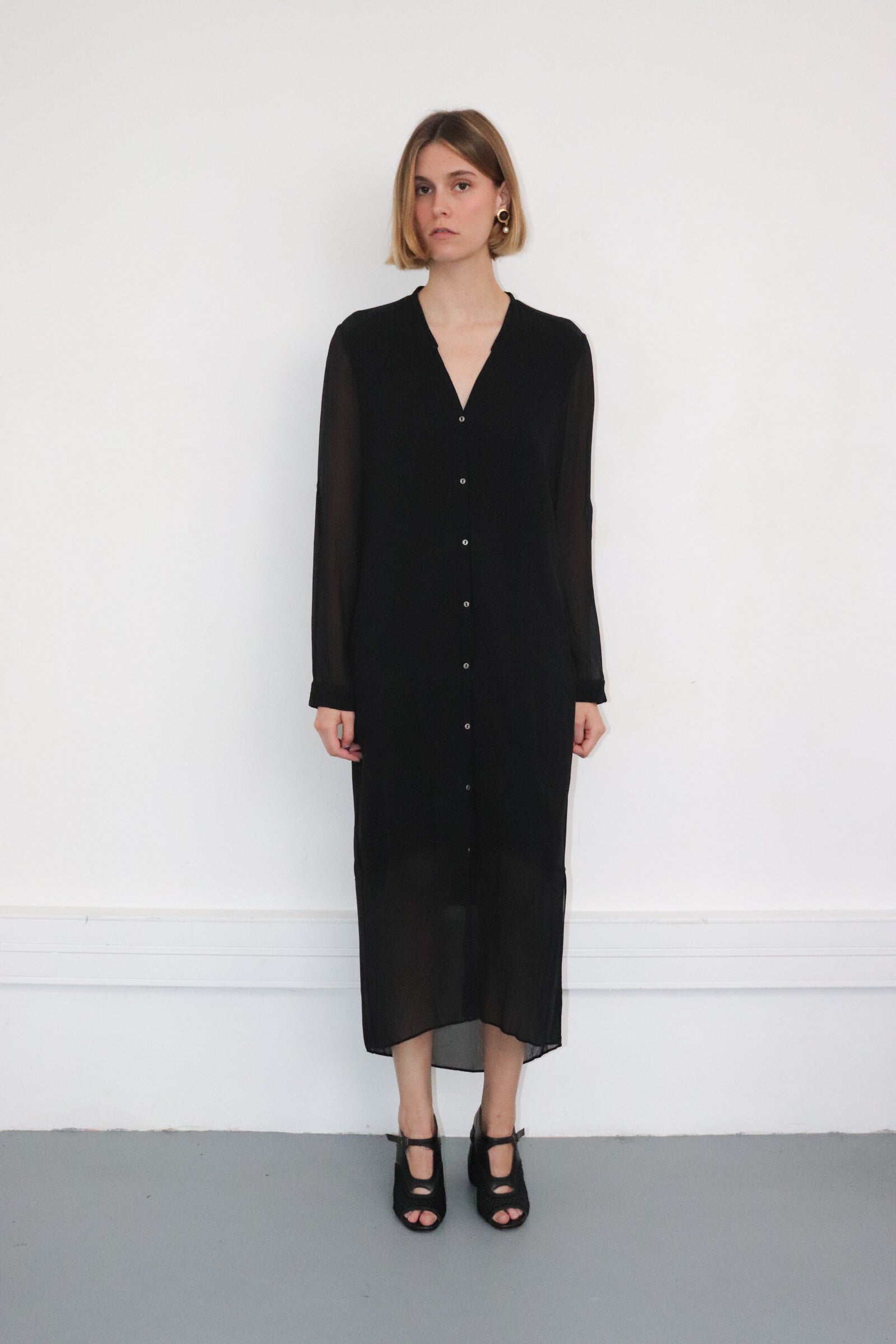 Longue robe noire