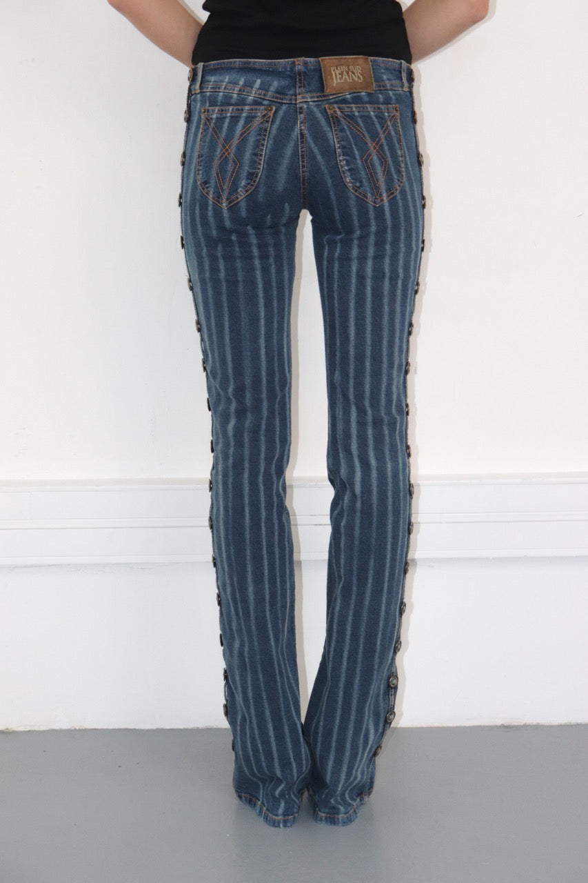 Jean denim rayures