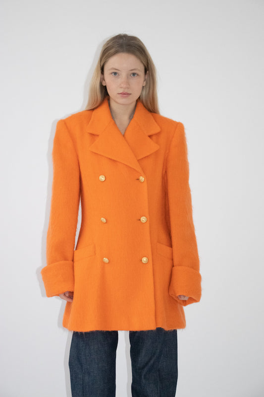 Orange coat 