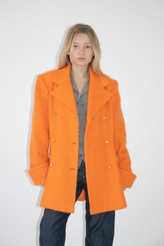 Orange coat 