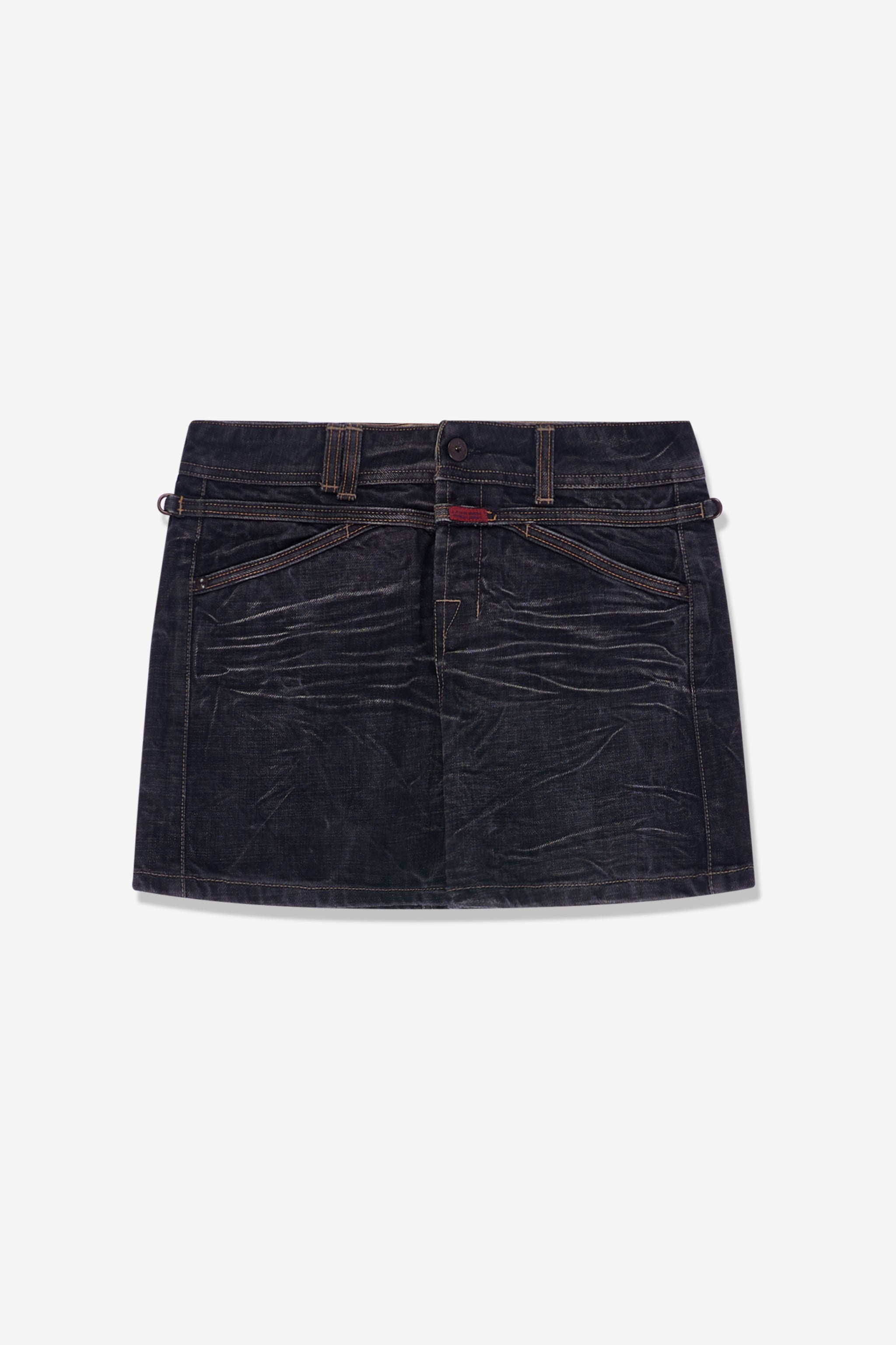 Mini jupe en denim