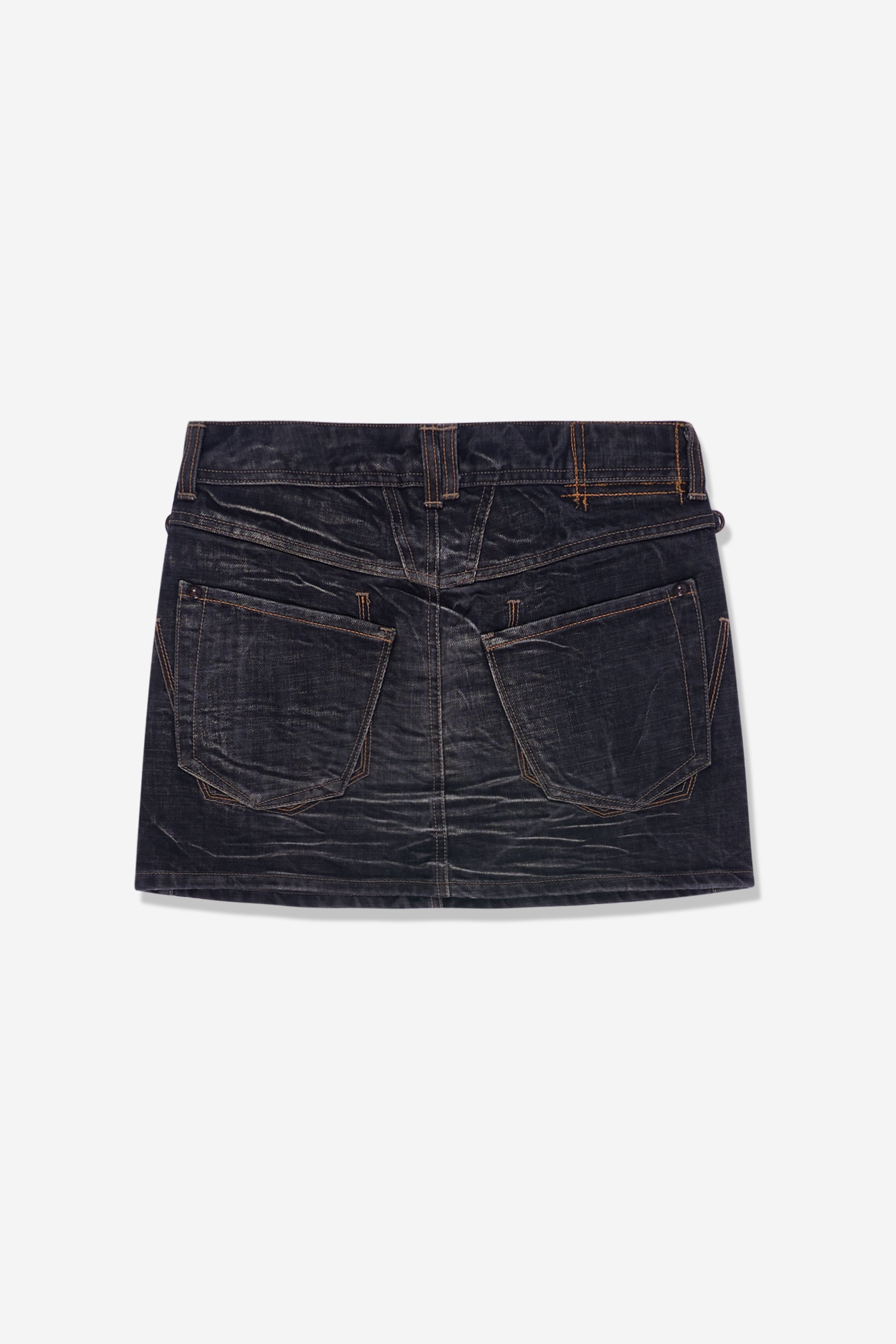 Mini jupe en denim