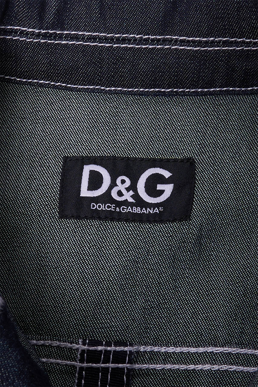 Veste en denim avec laçages
