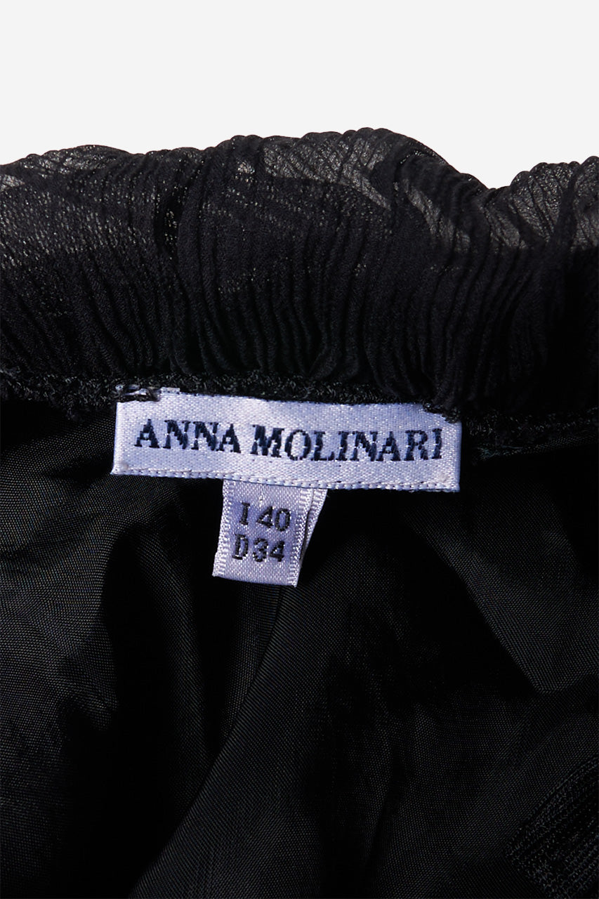Robe noire Anna Molinari